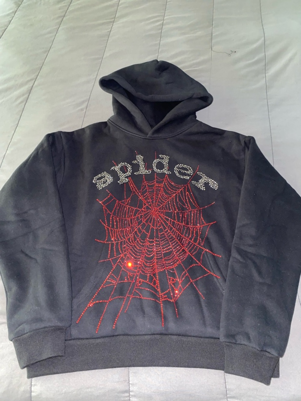New Sp5der OG Rhinestone Hoodies